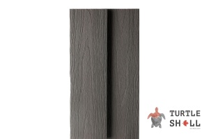 Террасная доска из ДПК Turtle Shell, Solid, Scottish Slatewood, Co-Extrusion (Dual)