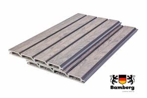 Заборная доска из ДПК Bamberg Nordic, English Barnwood